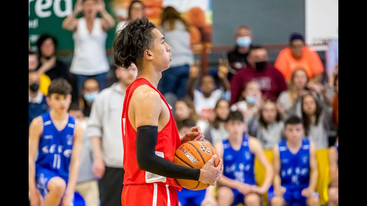 Khyle Capanzana - England U15 Basketball Highlights - April 2022