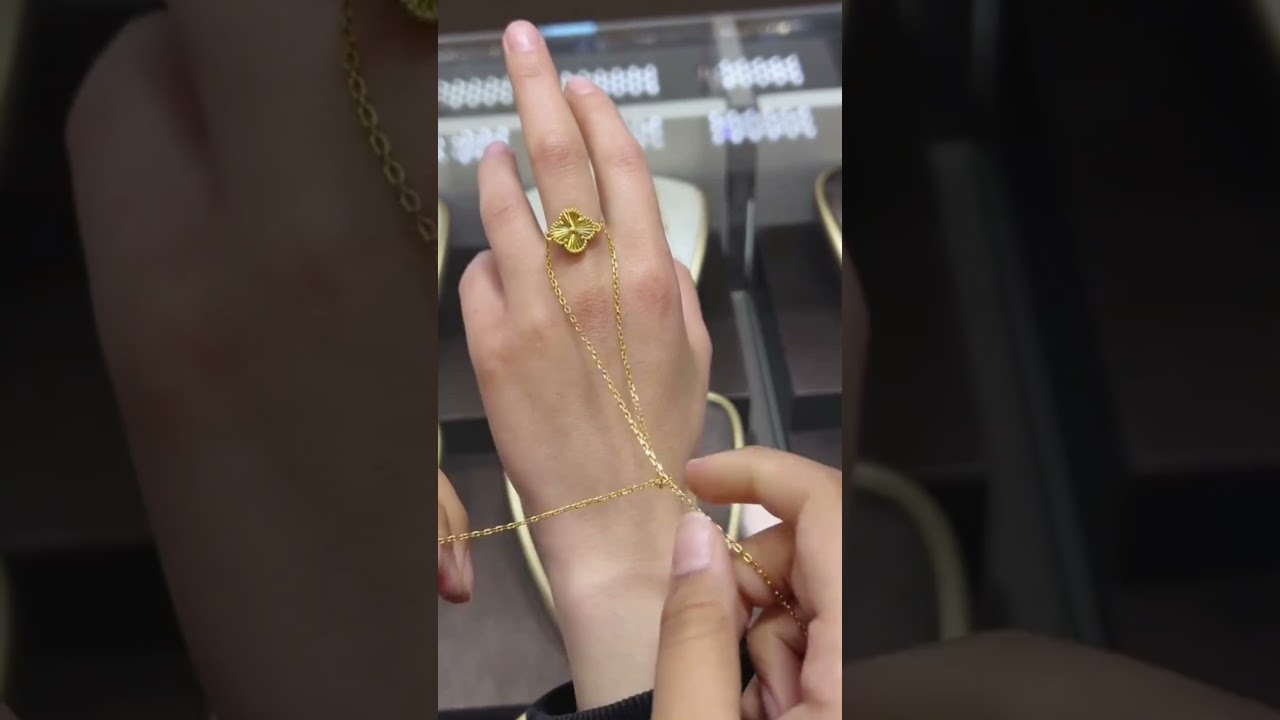 Ring Bracelet #jewelry #gold