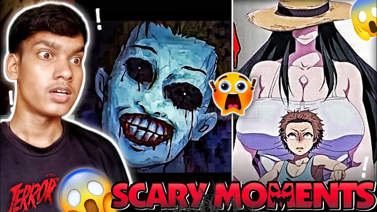 Reacting On Hilarious Anime Moments | horror anime moments