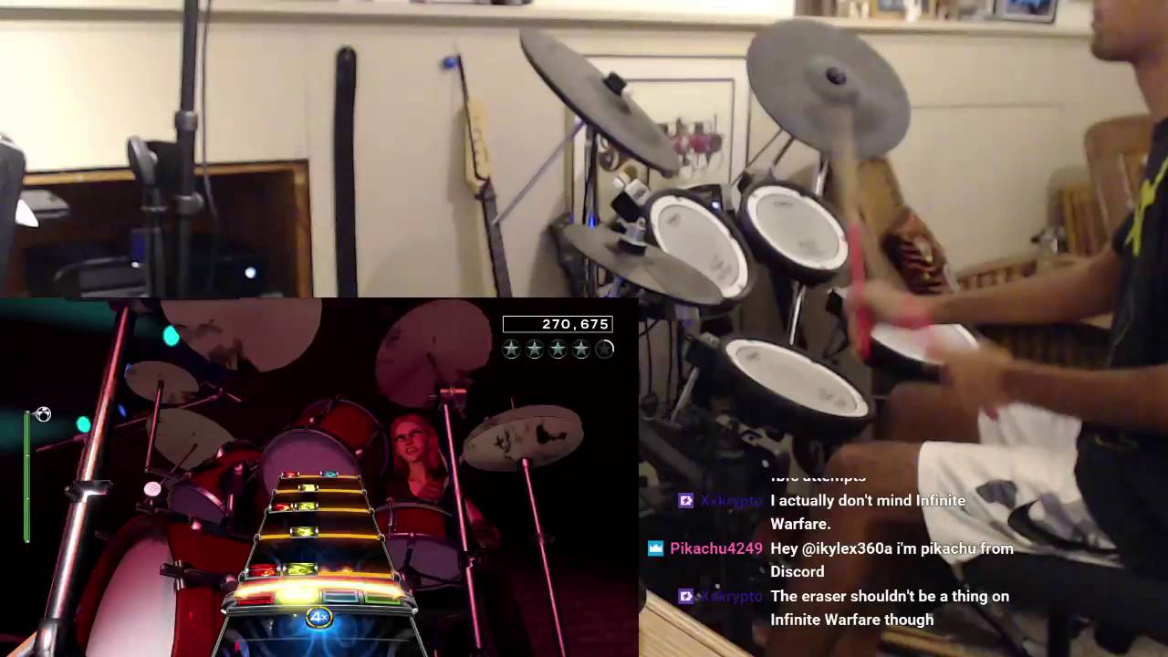 RB4: Through the Fire and Flames Expert Drums 100% FC