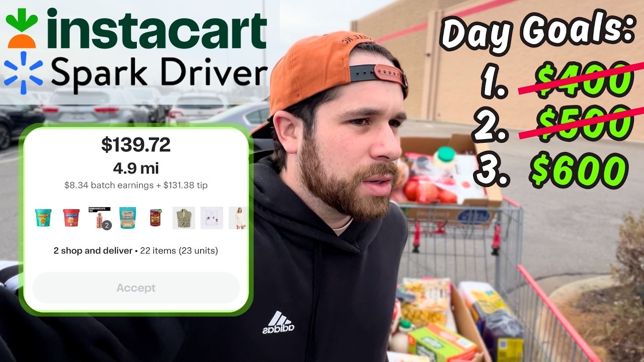 Я не пойду домой без 500 долларов (Instacart-Spark).