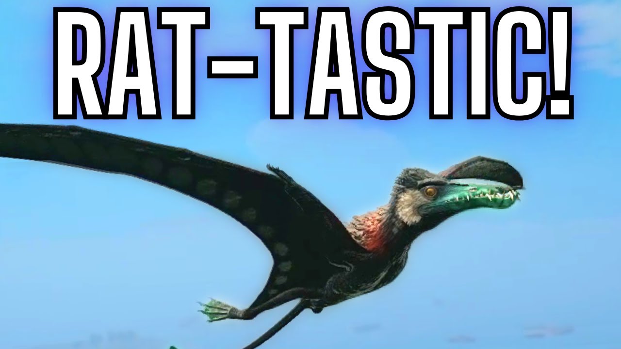 Rhamphorhynchus the Gooning Sky Rat Infests Path of Titans.