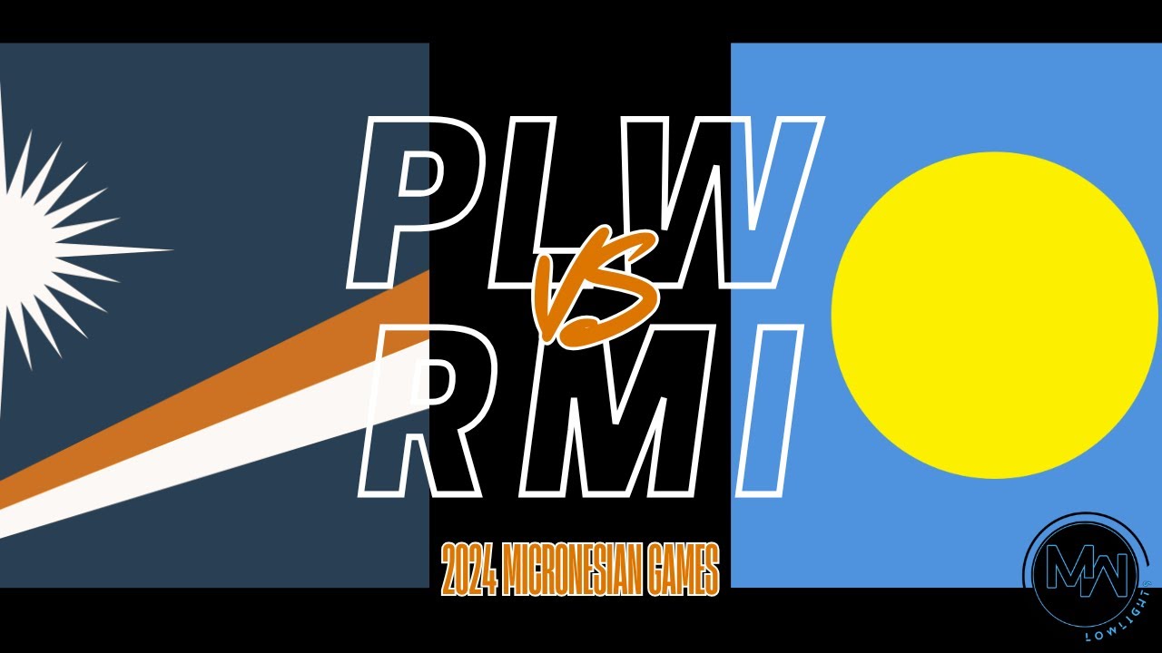 PLW vs RMI | Full Game Highlights | Bronze Medal Match | Micronesian Games 