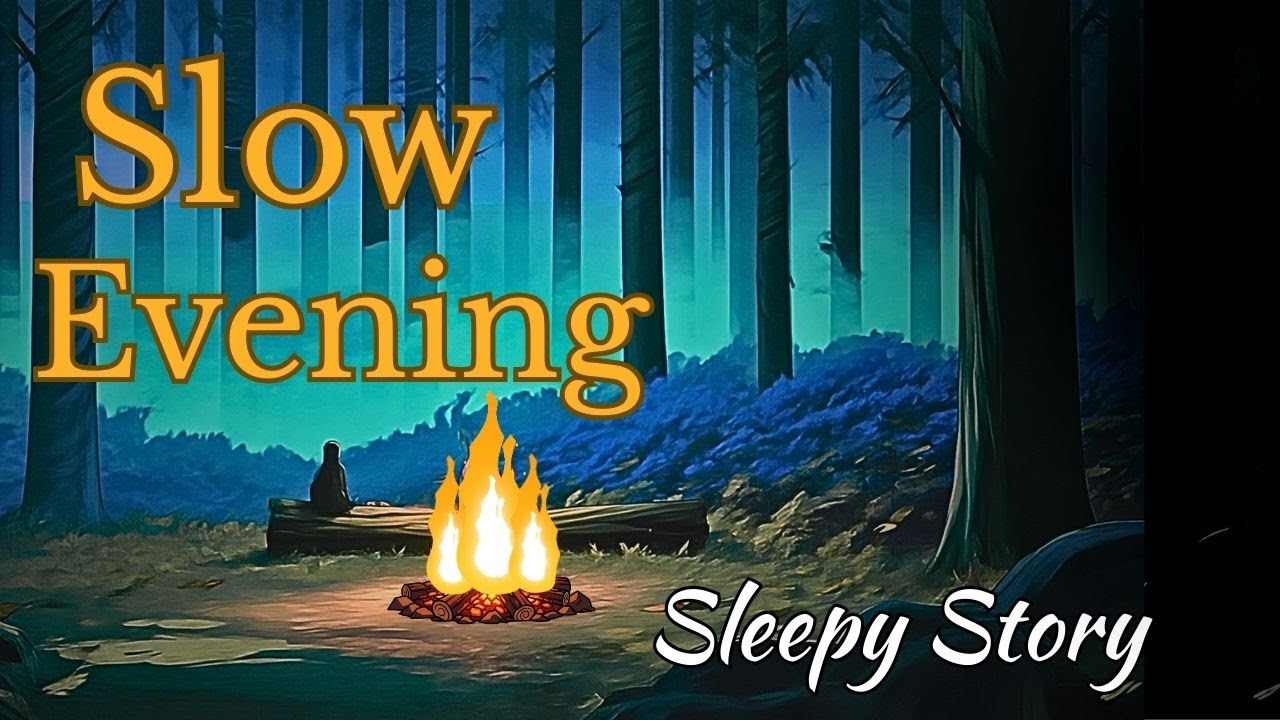 A quiet walk through an  autumn forest at dusk 💤  Bedtime Story