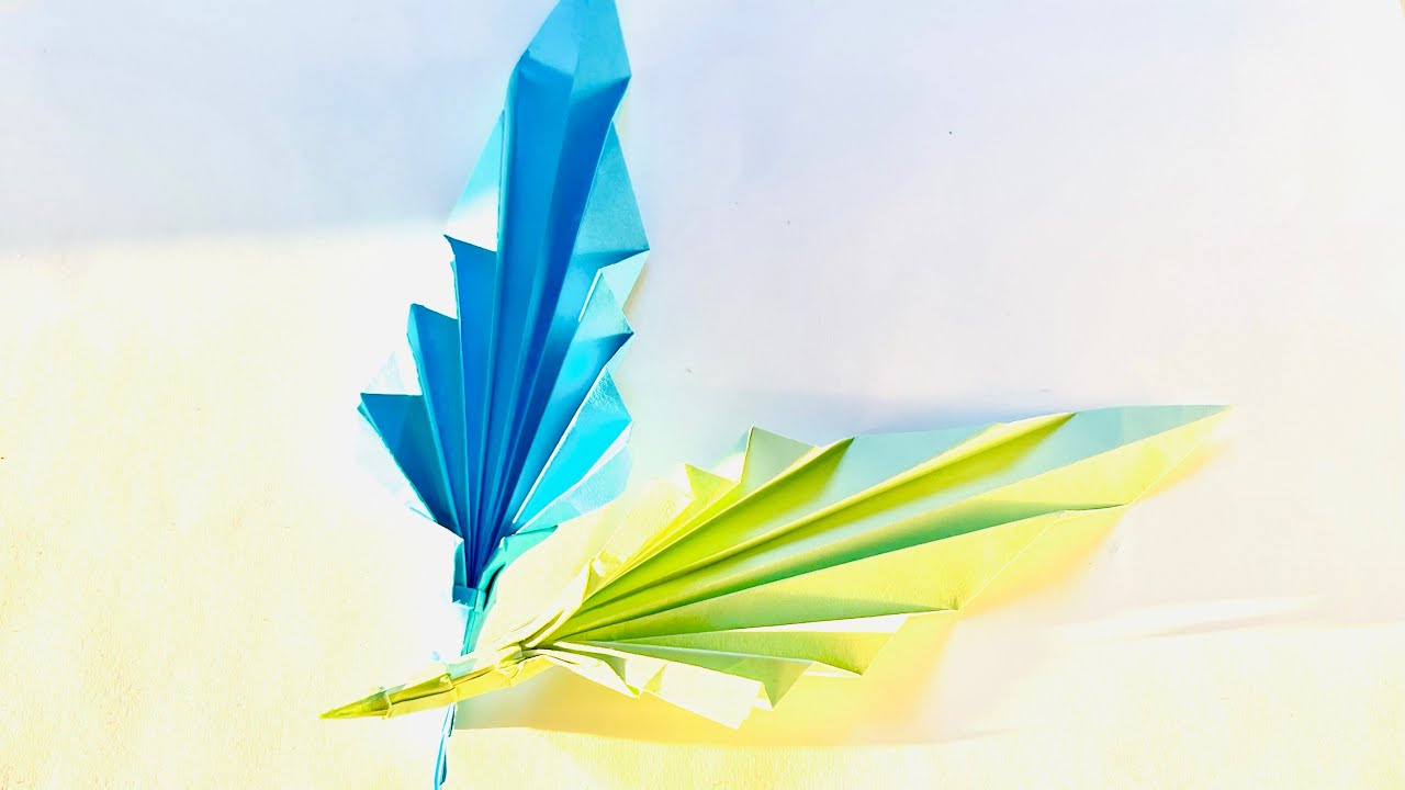 Origami quill - Harry Potter feather pen
