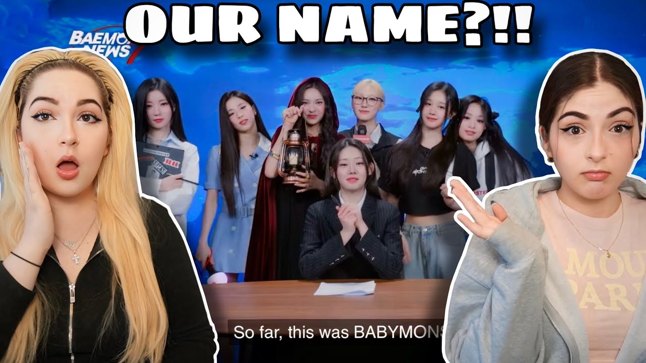 [BAEMON NEWS 7] BABYMONSTER FANDOM NAME RELEASE REACTION | Lex and Kris