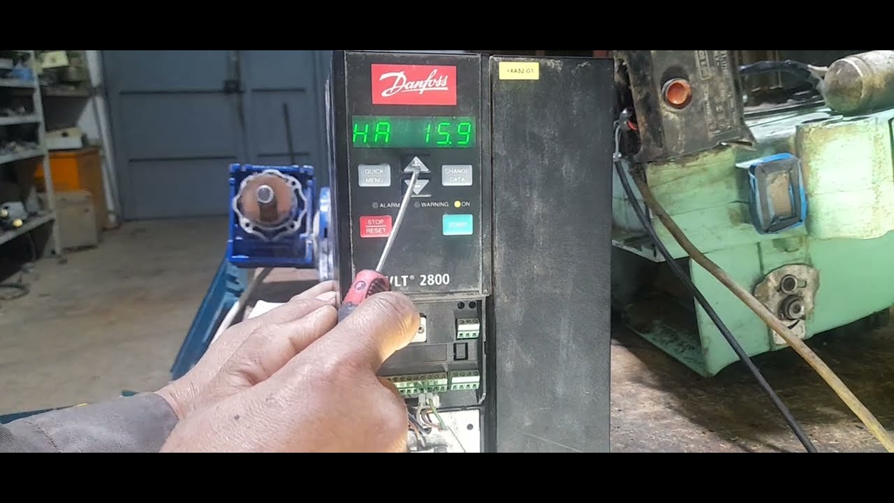 VLT 2800 | Danfuss | Danfuss VLT 2800 | VLT 2800 2.5KW Setting | Inverter Setting VLT VLT2900Danfuss