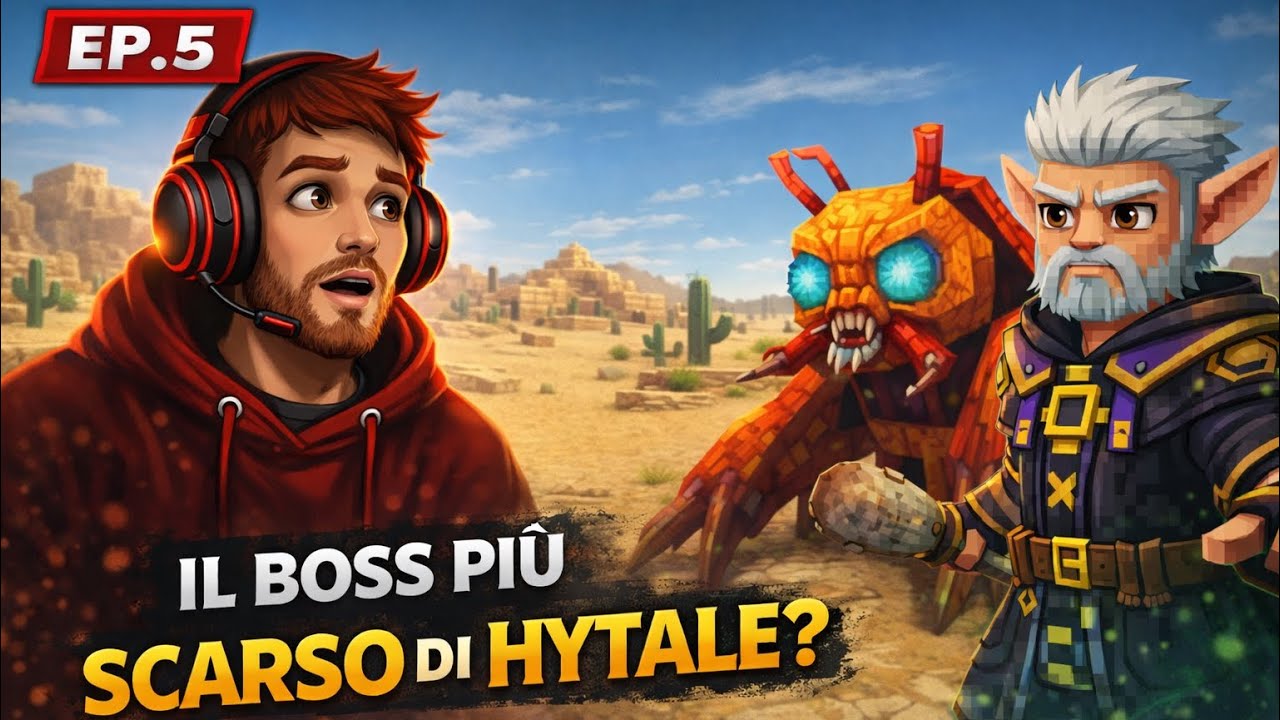 Il Boss più SCARSO DI HYTALE? (Scarak)