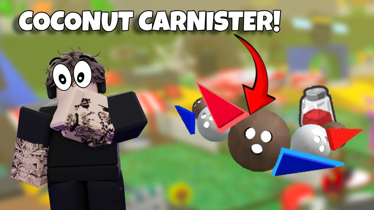Zbieramy itemy na COCONUT CARNISTER! 1/3  Bee Swarm Simulator POLSKA | Busieq |