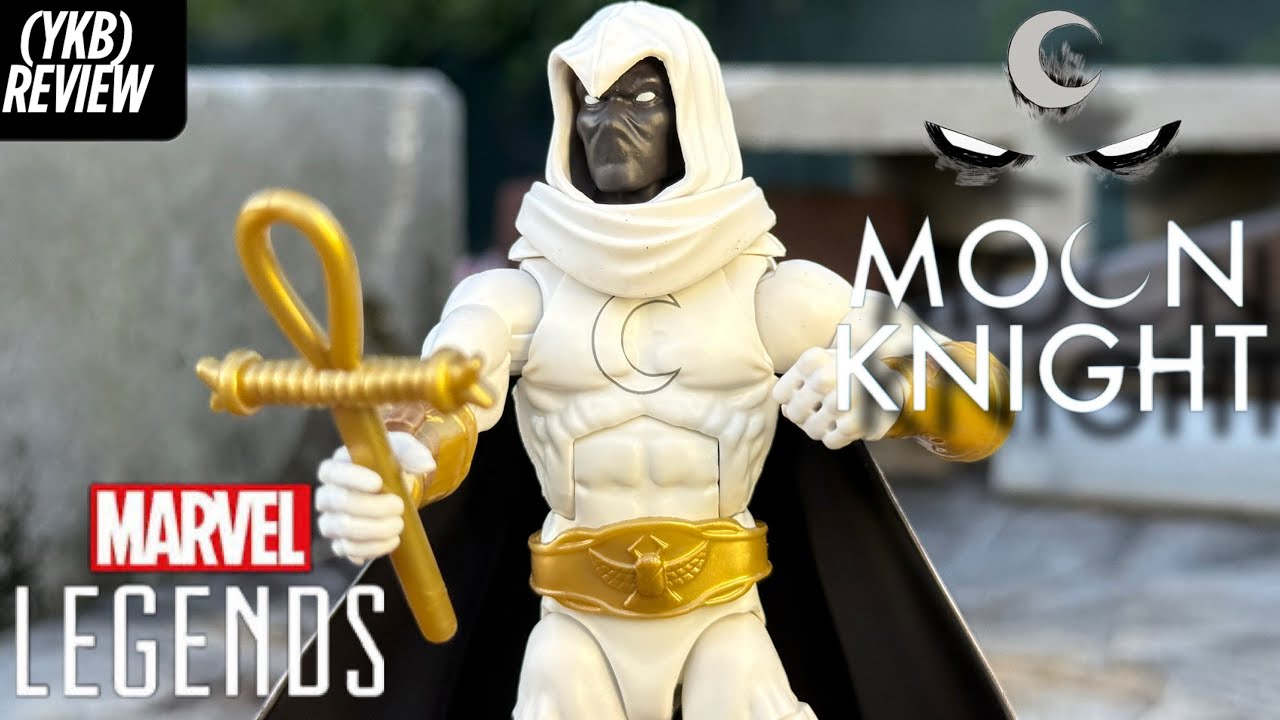 Фигурка Лунного Рыцаря из серии Marvel Legends (Strange Tales) – Hasbro идеально воссоздает образ...