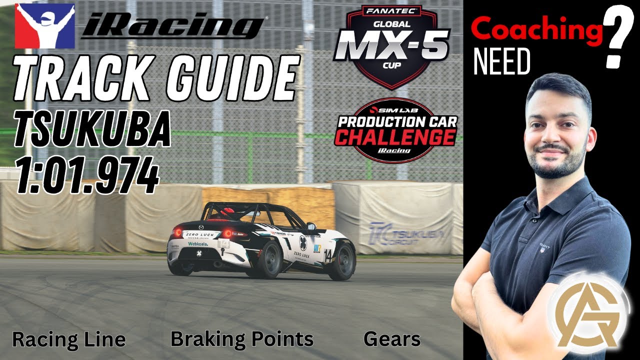 Master Tsukuba in the MX5 like a PRO #mx5 #iracing #simracing