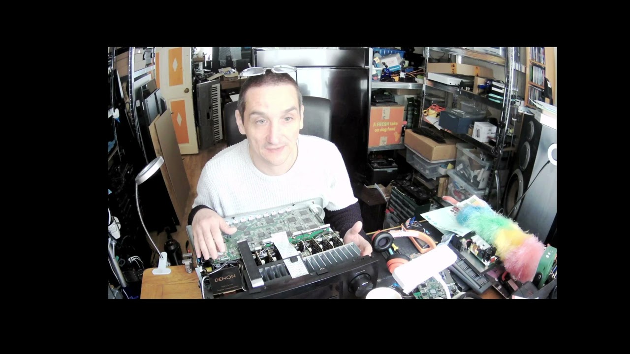 DENON AVR-X5200W - part 1 - 2nd amp, the same problem, different fault