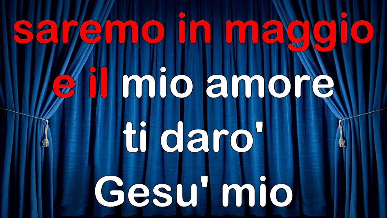 Rosanna Fratello   Sono una donna non sono una santa CORI KARAOKE MM (fair use)