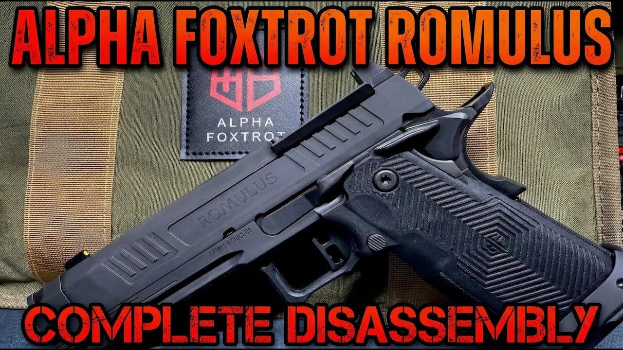 Alpha Foxtrot Romulus Complete Disassembly