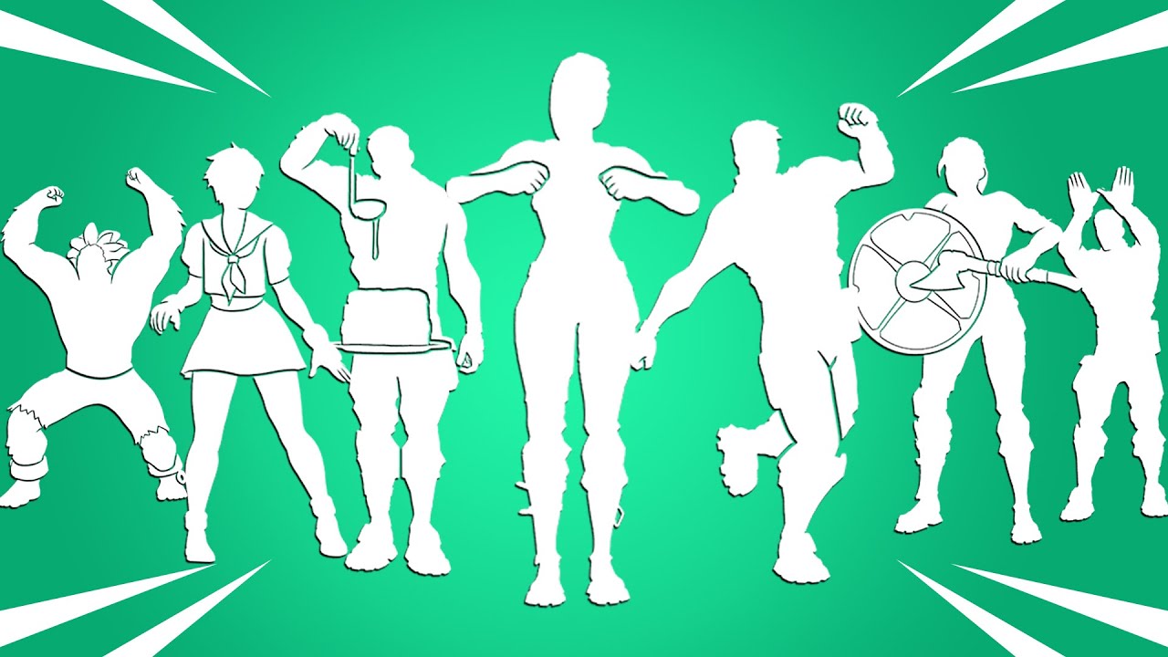 Top 40 Popular Fortnite Dances With Voices! (Pollo Dance, Triumphant, How Sweet, Wu-Tang is Forever)