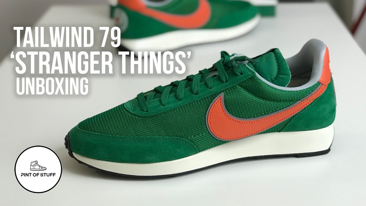 Nike Air Tailwind '79 x Stranger Things 'Hawkins High' Sneaker Unboxing