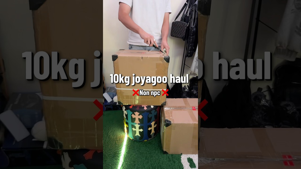 Most non npc haul ever! #pandabuy #joyagoo #cnfans