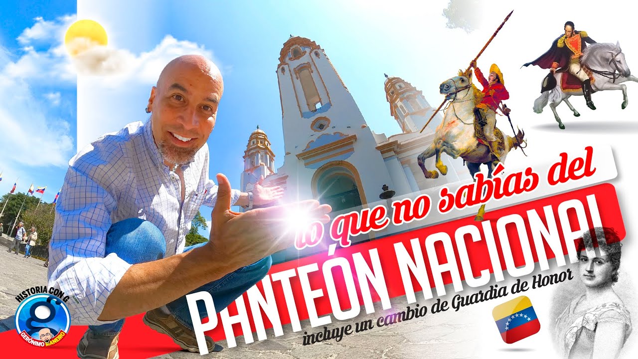 El mejor y más completo RECORRIDO del PANTEÓN NACIONAL, que incluye cambio de Guardia de Honor
