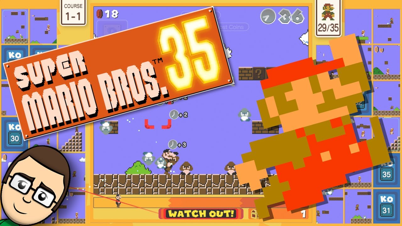 A VILÁG LEGJOBB Battle Royale játéka! - Super Mario Bros. 35