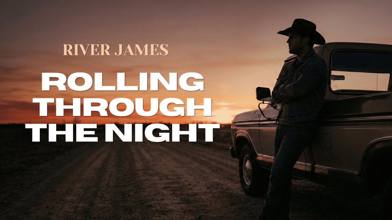 River James - Rolling Through the Night (Official Lyric Video)