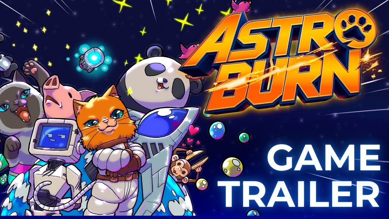 This Cute-Em-Up SHMUP Is Pure 90s Chaos 🐾🚀 | ASTRO BURN (New Trailer) 