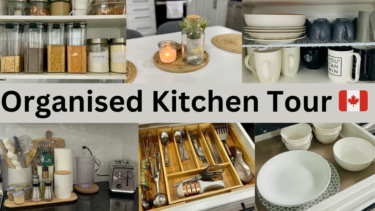 Indian Kitchen Tour | Organised Kitchen Tour | Kitchen organisation Ideas | Kitchen Organising Ideas
