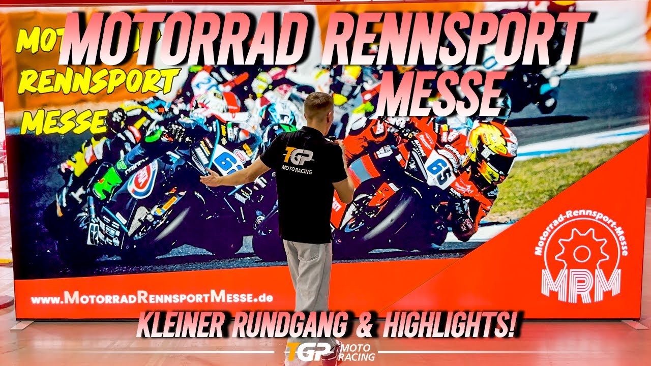Die erste Motorrad Rennsport Messe überhaupt🔥  Kleiner Rundgang & Highlights!