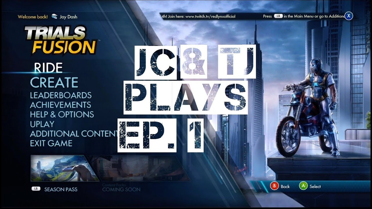 JC & TJ Smith Play - Trials Fusion - Ep. 1 - Whiskey and Waffles