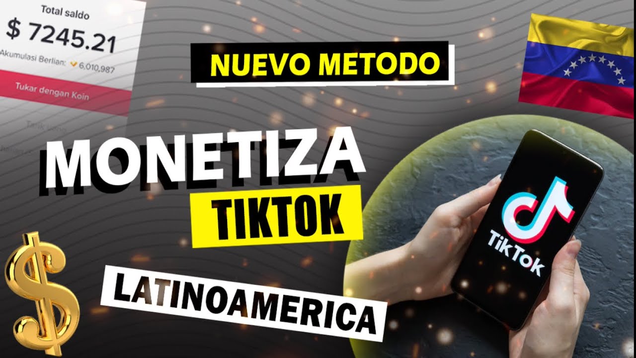 💰 Como MONETIZAR TIKTOK en LATINOAMERICA y Venezuela 2024 ✅  #parte1