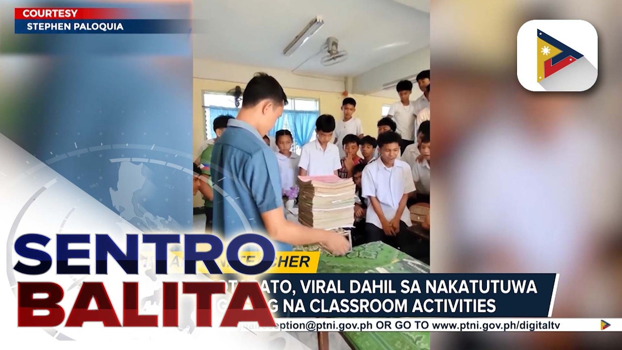 Guro sa Cotabato, viral dahil sa nakatutuwa at engaging na classroom activities