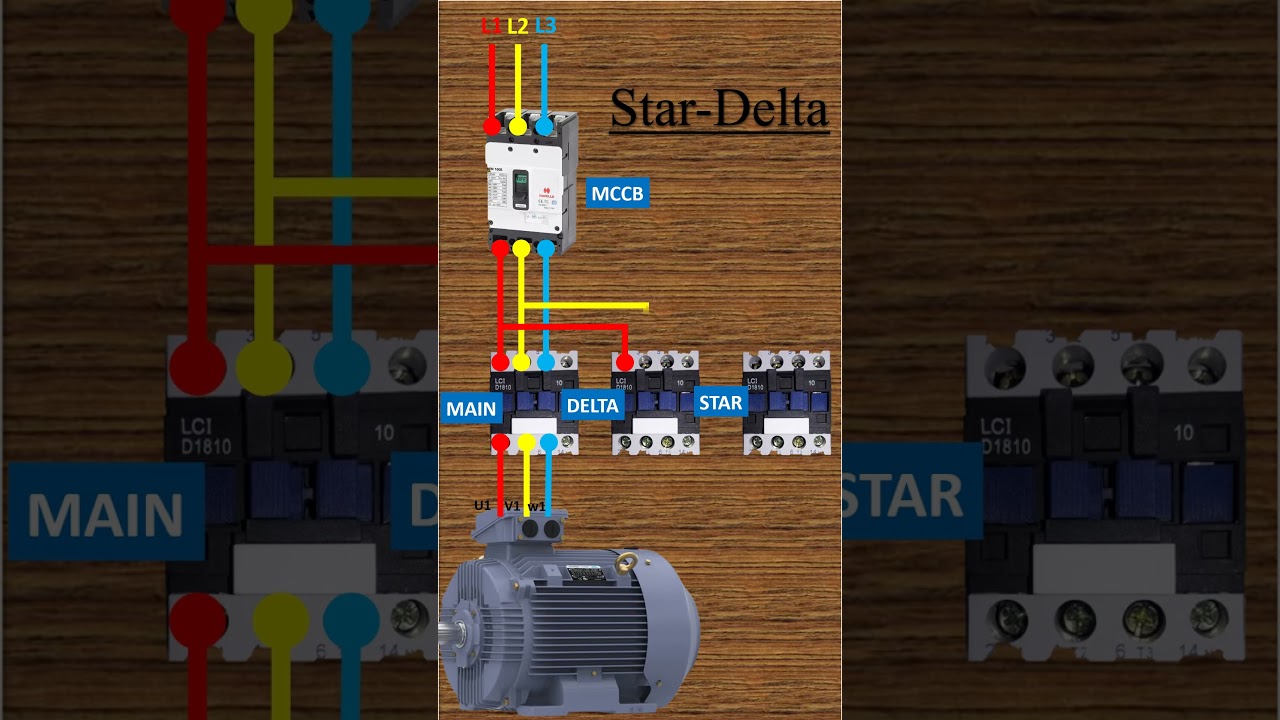 Star-Delta Motor Wiring: Essential Devices