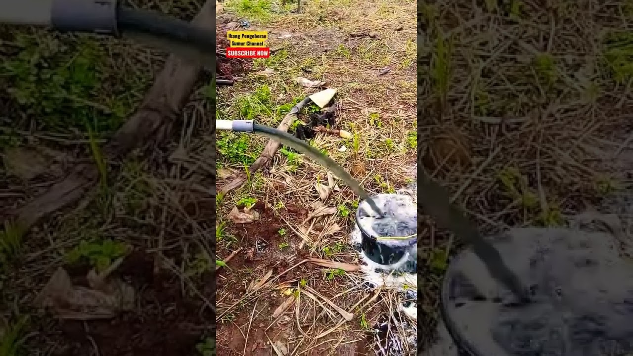 Menguras Dan Membersihkan Sumur imbuhan(Resapan) || 40 Meter. #shortsvideo, #sumurresapan, #sumurbor