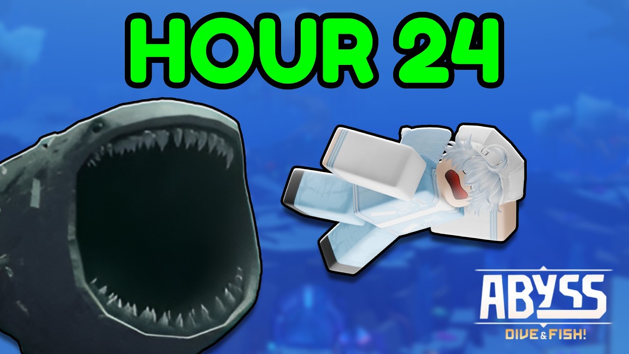 Spending 48 HOURS Underwater in Roblox Abyss