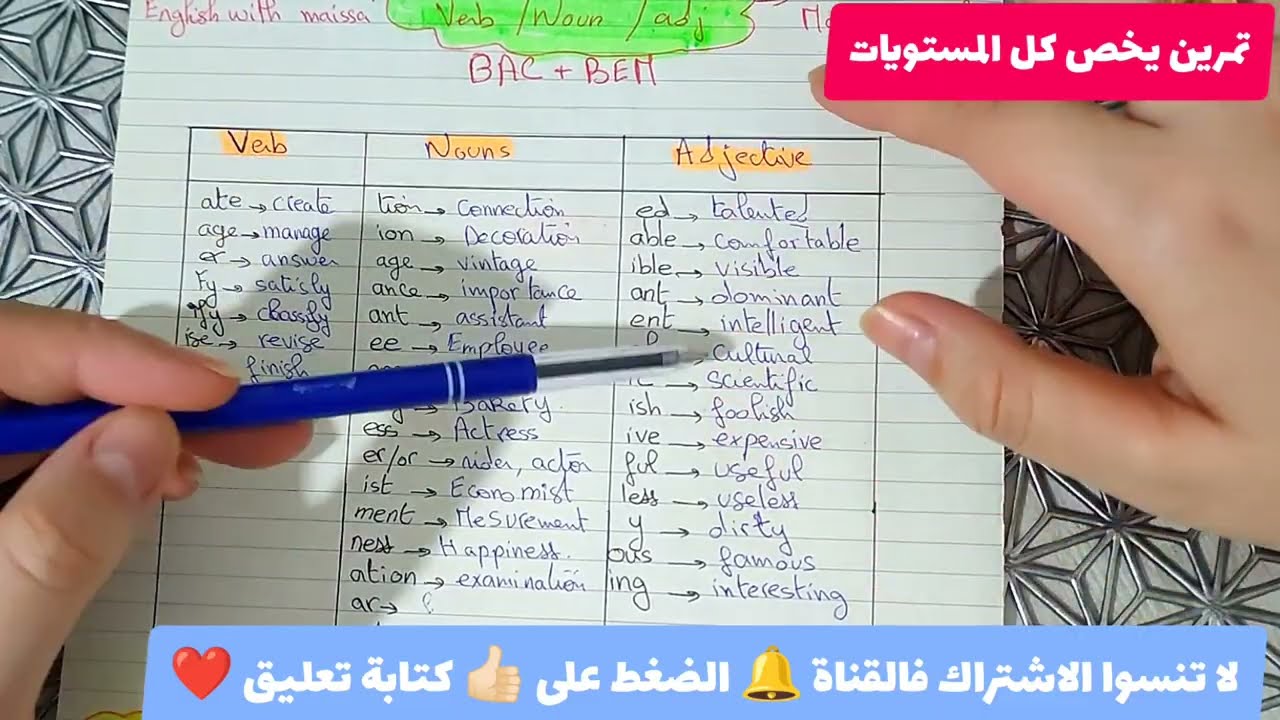سنة ثانية ثانوي 🏆 مراجعة عامة للاختبارات الفصل الثاني تمرين مهم جدا تحصل على 20 #اكسبلور #fyp #like 
