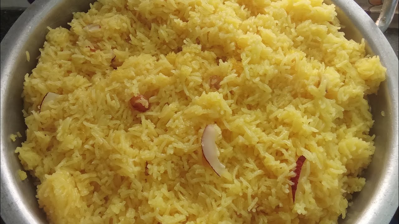 Zarda Chawal Recipe | Meetha Zarda Rice | Eid & Special Occasion Sweet Rice