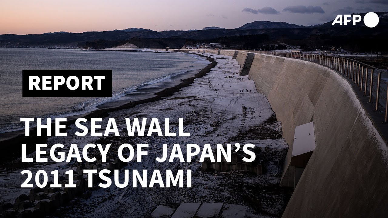 The towering sea wall legacy of Japan's 2011 tsunami | AFP