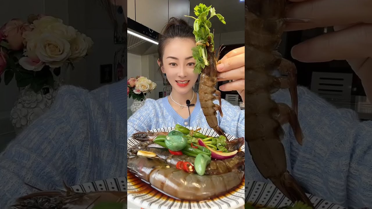 Yummy 290: Eat Sea food, shrimp 🦐🍤, crab 🦀 🦀 vegetables lleat sea food|| #food #eating #mukbang