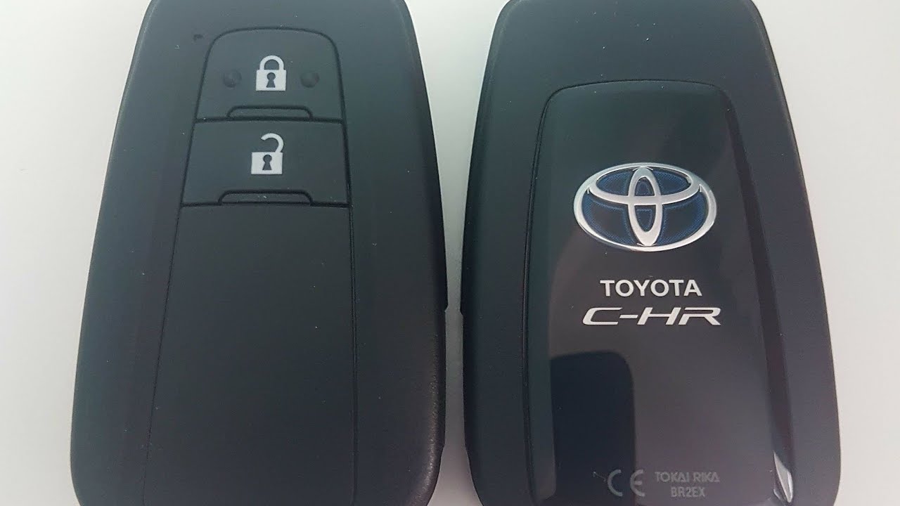 Come sostituire la batteria della chiave Toyota CHR - Hrv -Yaris Hybrid