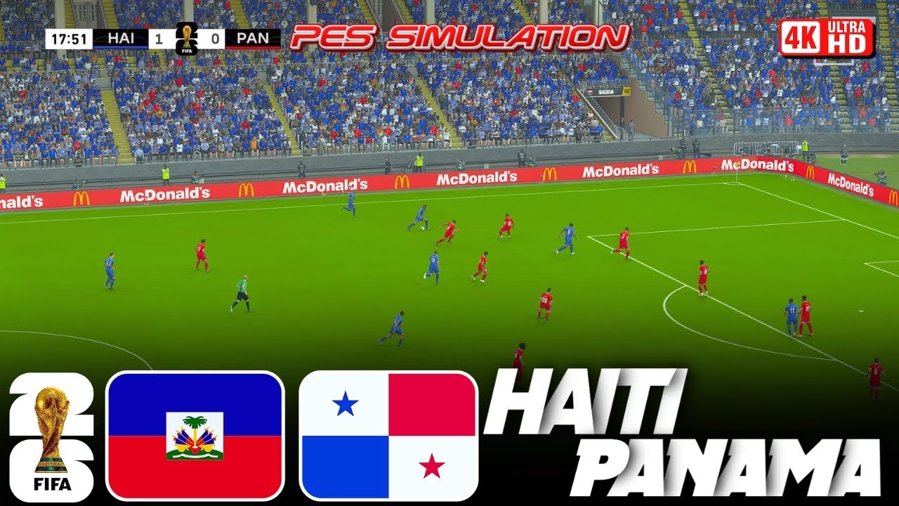 🔴Haiti vs Panama | FIFA World Cup 2026 Match | Pes 21 Gameplay #fifaworldcup2026