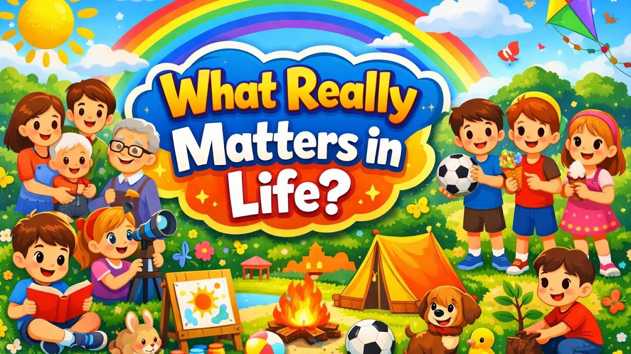 What Really Matters in Life? 🌈 Fun Kids Adventure!