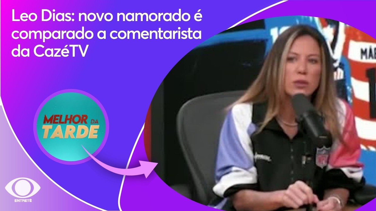 Leo Dias: novo namorado é comparado a comentarista da CazéTV