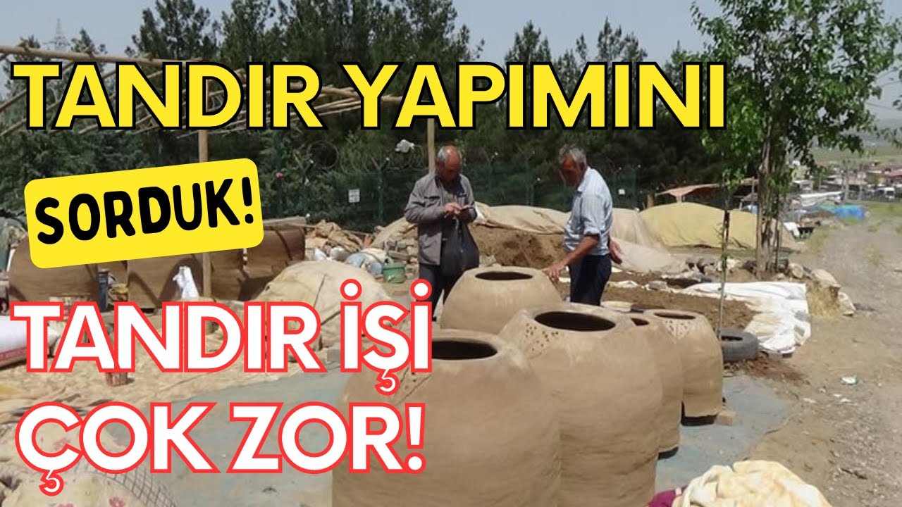 Sabrın mesleği: Tandırcılık! #tandır #diyarbakır #ekmek