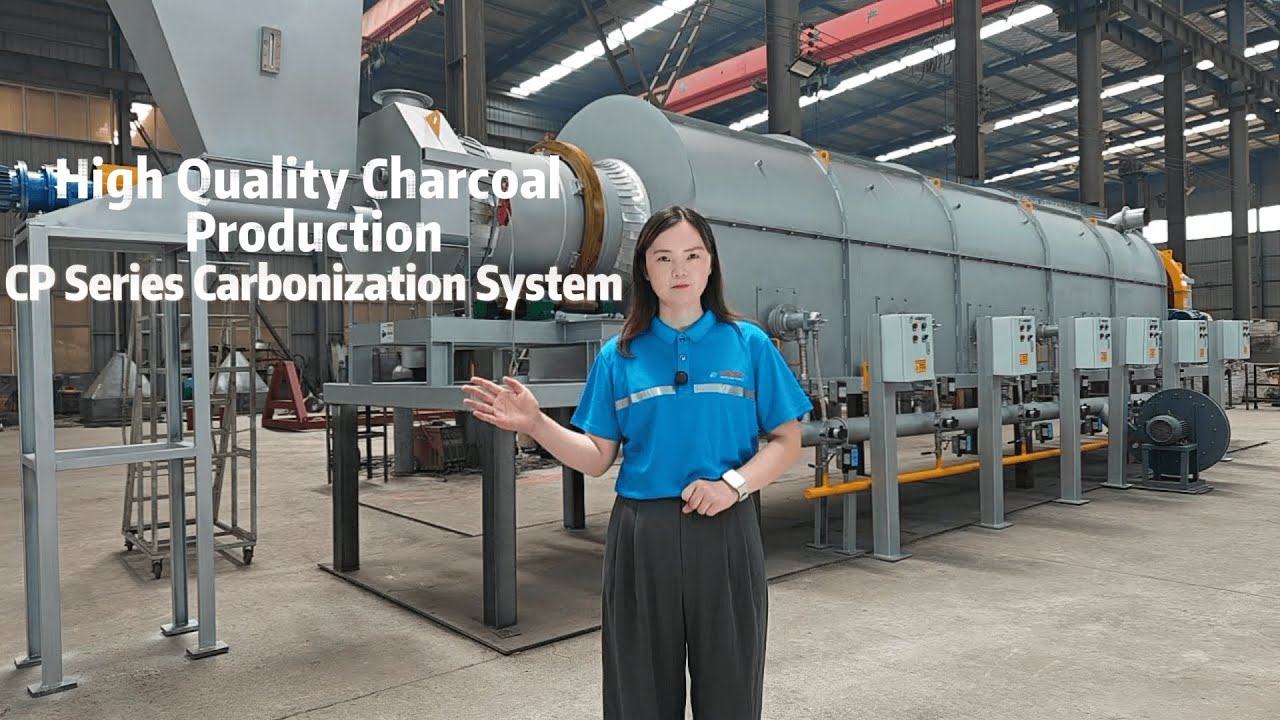 Biomass Carbonization Furnace 500 to 800kg/h capacity