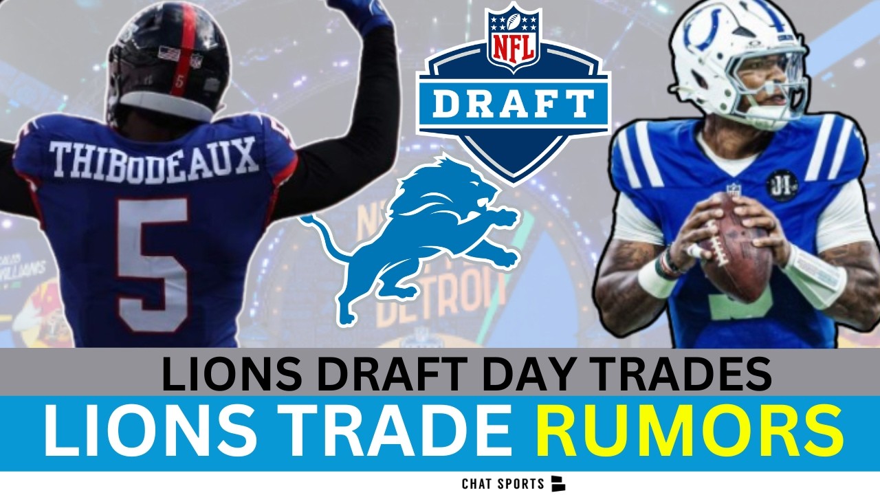 Lions 2026 Mock Draft Breakdown | Major Moves Incoming?