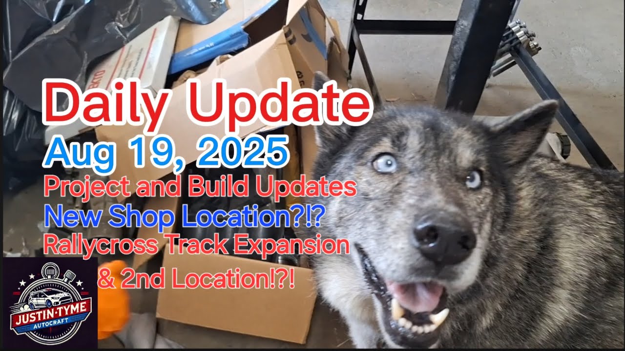 Shop Update #1 | Current Project & Builds, New Shop & Rallycross Track?!?