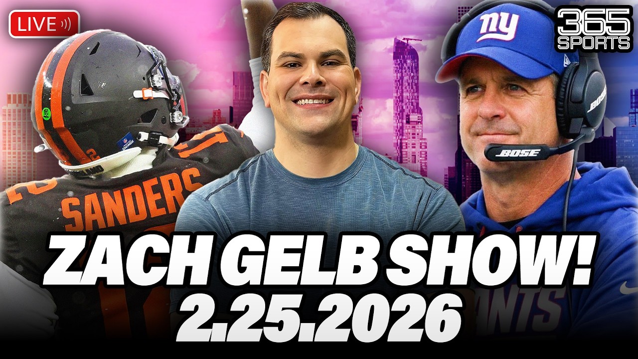 🔴 LIVE: The Zach Gelb Show! - Jermaine Eluemunor's Journey from London to NFL, Browns QB Drama