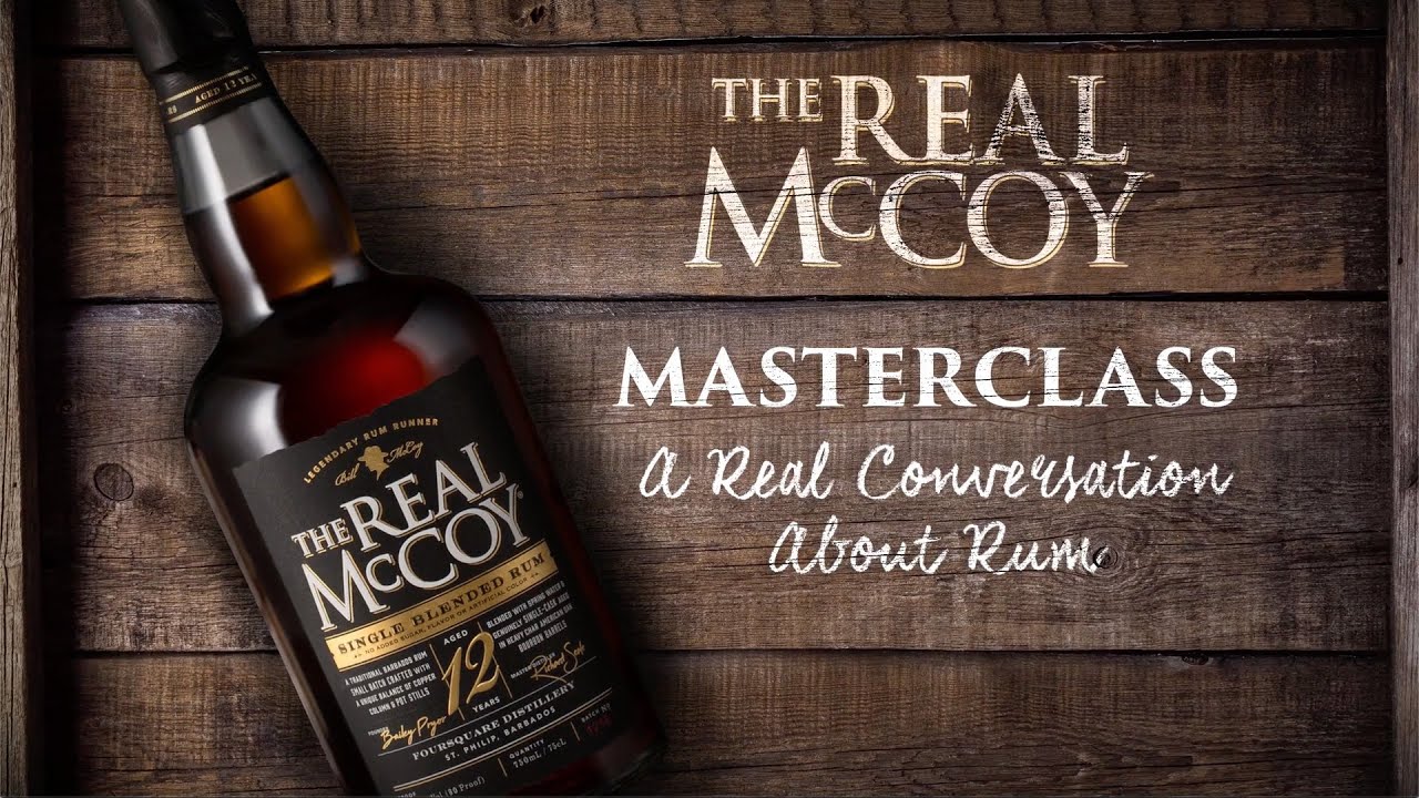The Real McCoy Masterclass   A Real Conversation About Rum
