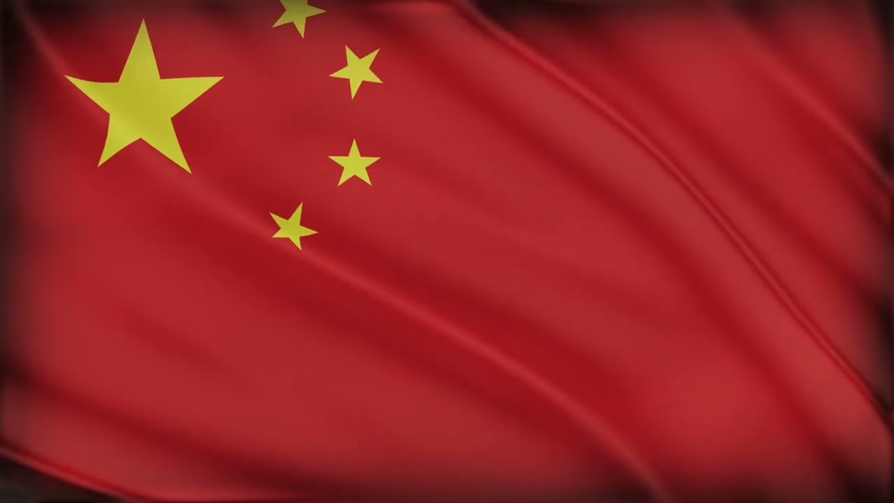 China Flag Waving | China Flag Background Video