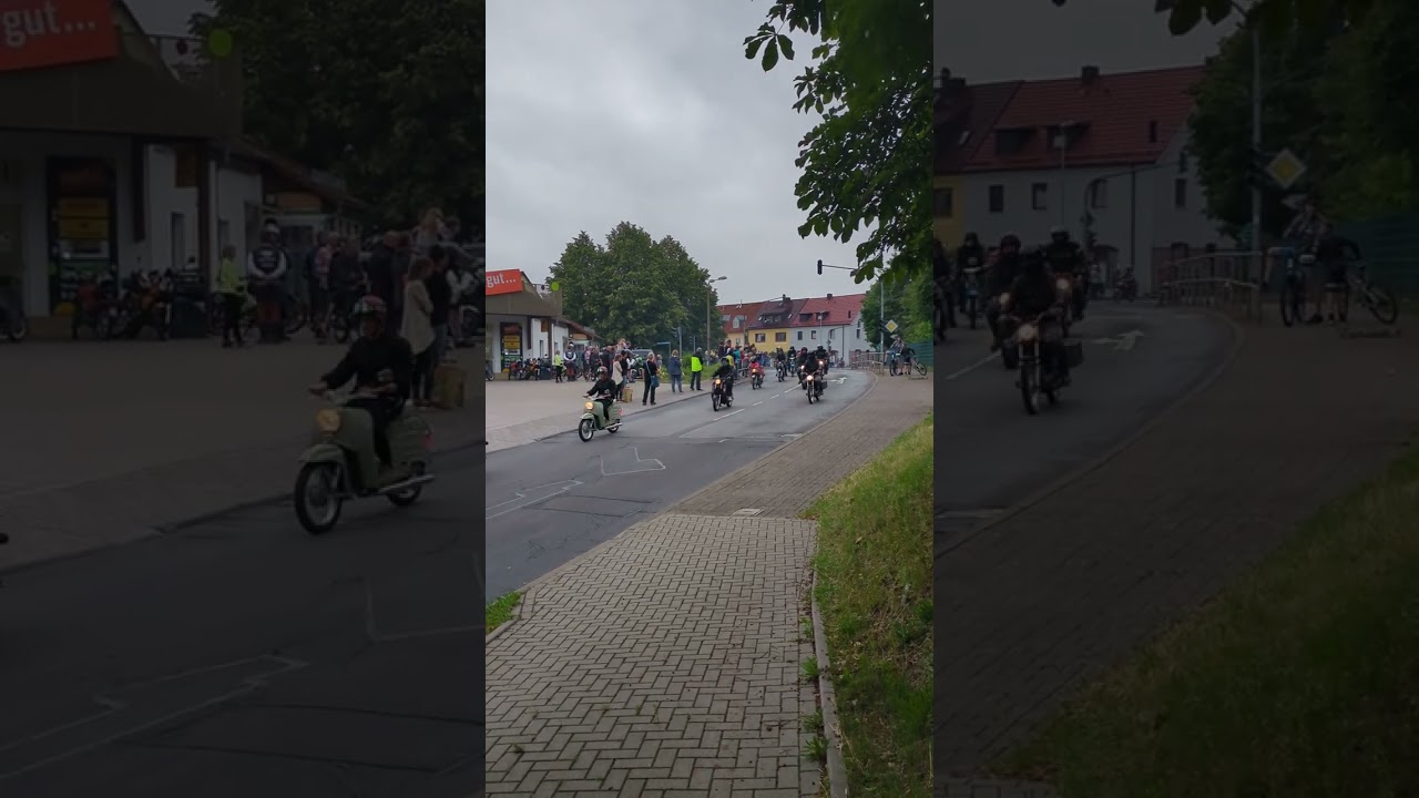 Simson Treffen Suhl 2023, Ausfahrt