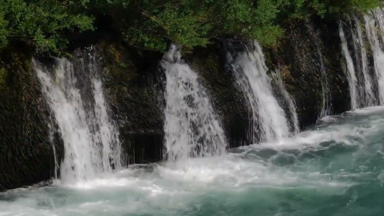 Gitgit Waterfall in Buleleng Regency of Bali 4k  Relaxing Waterfall Sounds 10 hours in 4k UHD